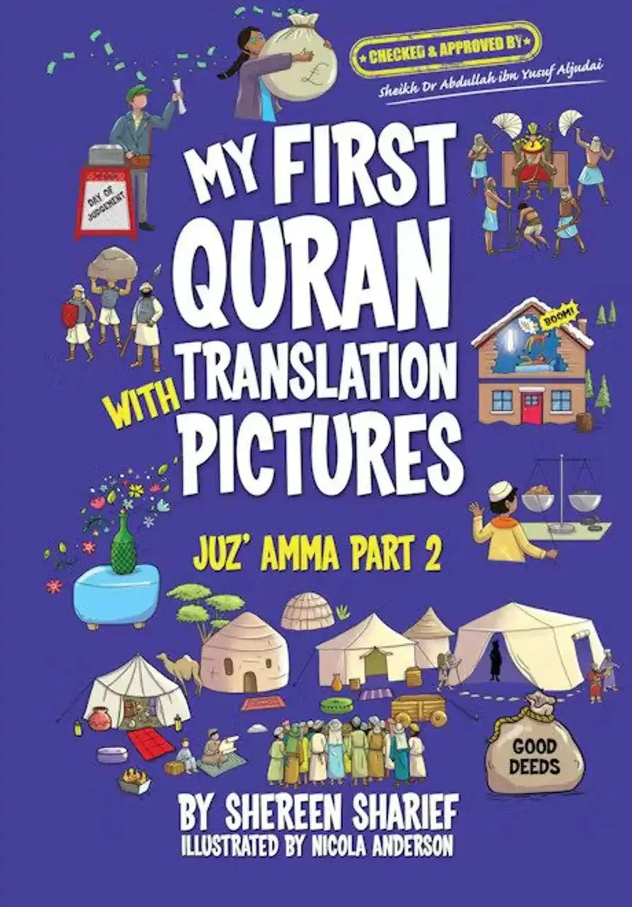 [Bundle of 2 Books] My First Quran With Pictures Juz' Amma - Darussalam