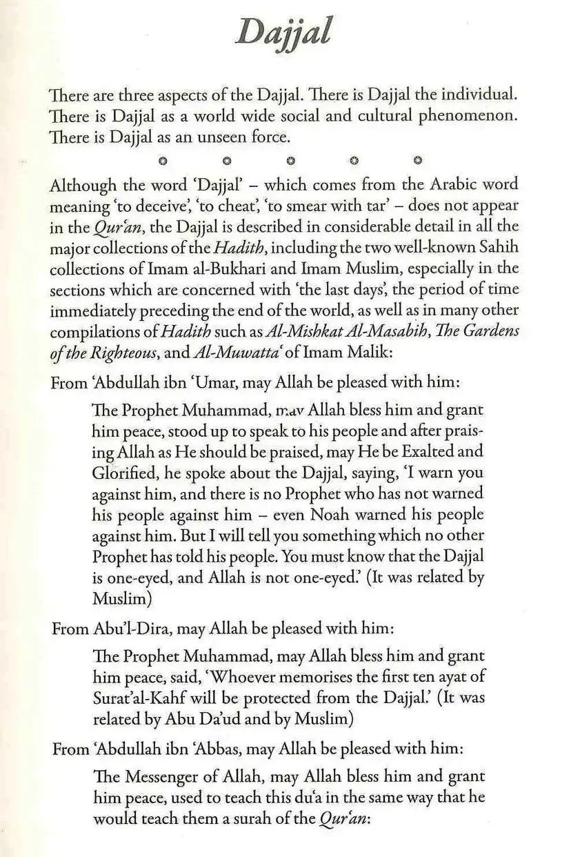 Dajjal : The Anti Christ - Darussalam