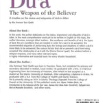 Dua - The Weapon of the Believer - Darussalam