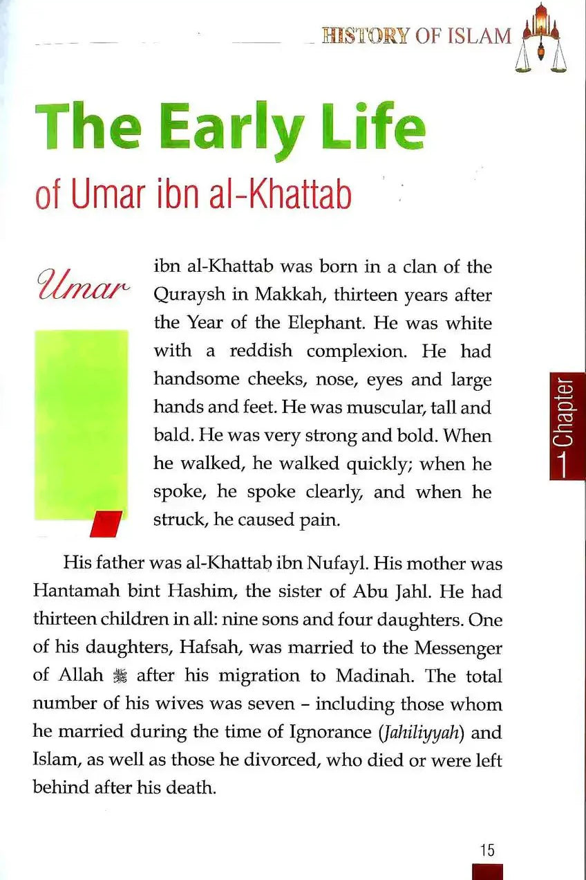 History of Islam : Umar Ibn al Khattab R.A - Darussalam