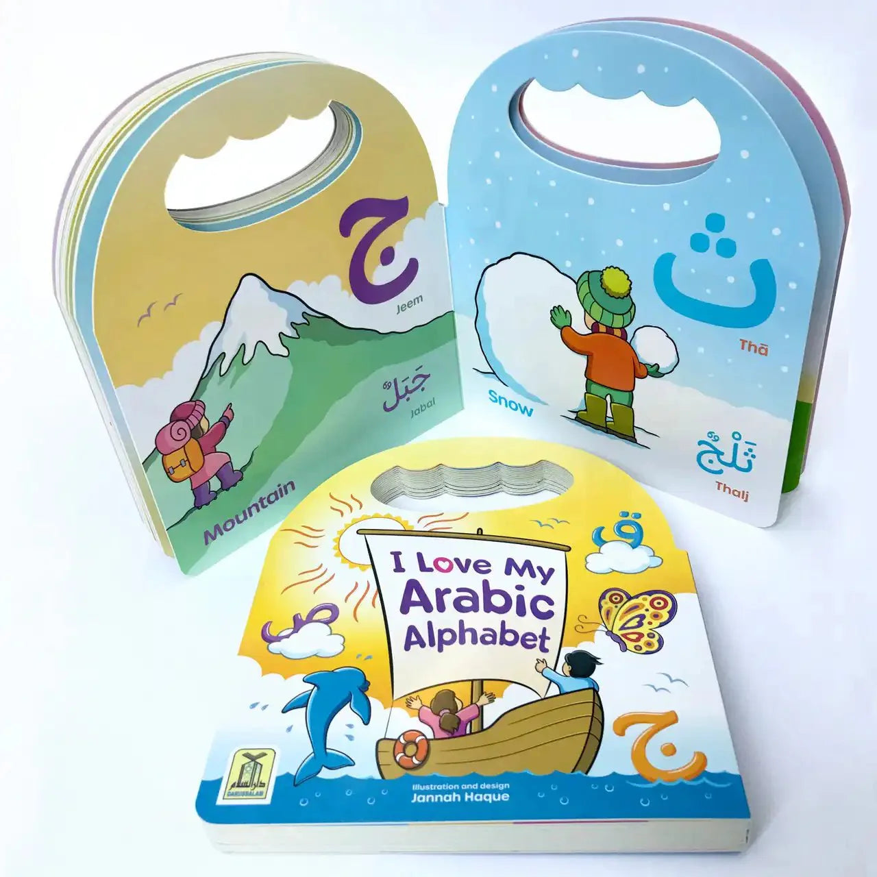 I Love My Arabic Alphabet Pictures without Eyes - Darussalam