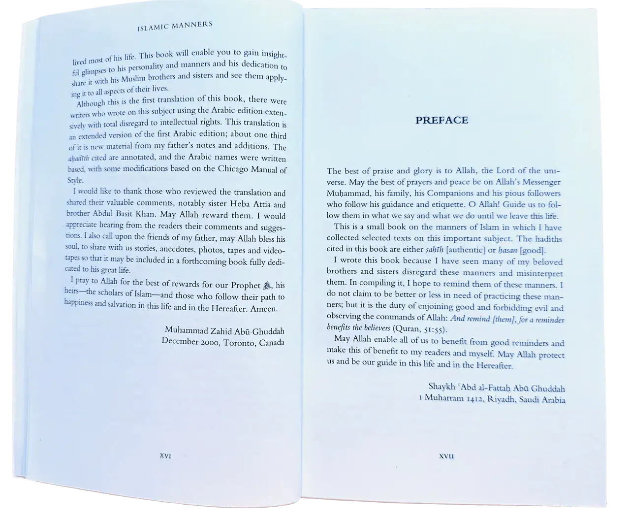 Islamic Manners - Darussalam