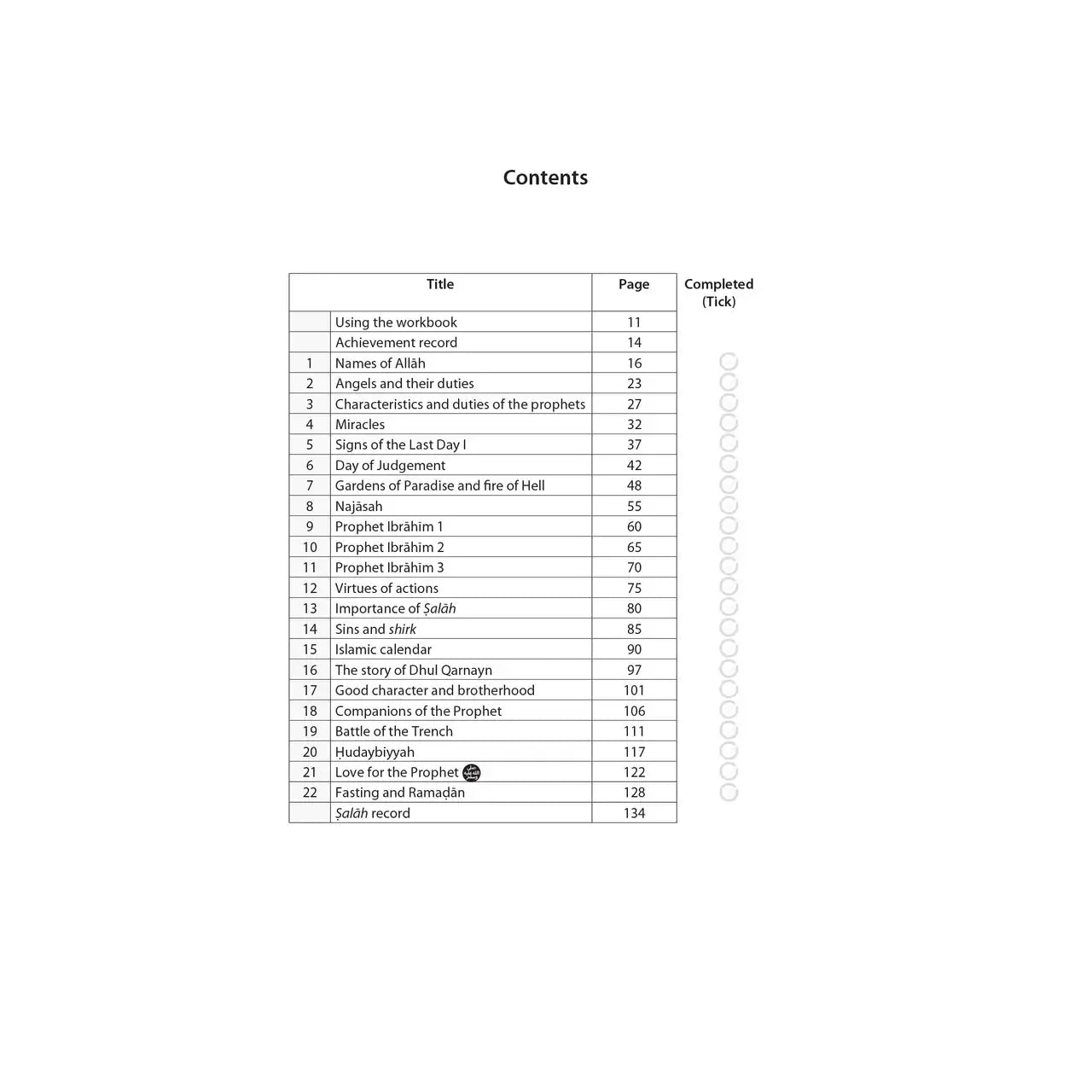 Islamic Studies: Workbook 4 – Learn about Islam Series - Darussalam