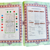 Maqdis Al Quran Al Kareem Word - by - Word Translation Colour Coded Tajweed White - Darussalam