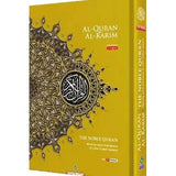 Maqdis B5 Medium Al Quran Al Kareem Word - by - Word Translation Colour Coded Tajweed Yellow - Darussalam