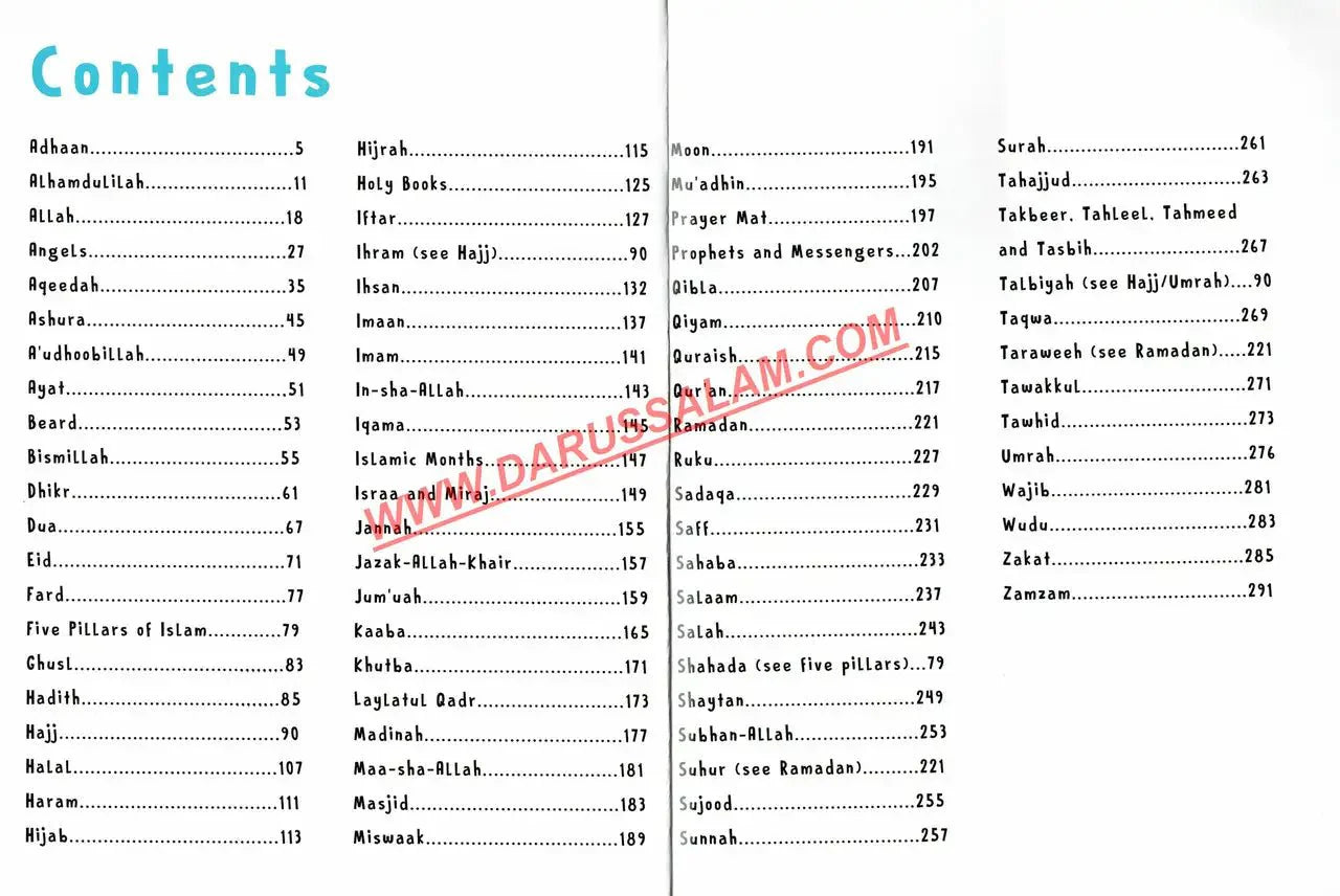 Migo & Ali, A - Z of Islam - Darussalam