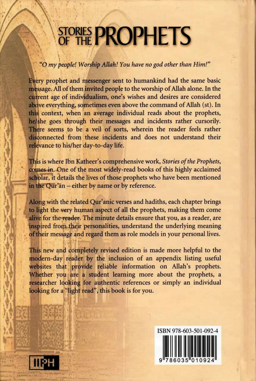 Stories Of The Prophets (IIPH) - Darussalam