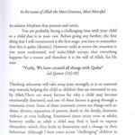 Supporting Young Children Through Distressing Times - Darussalam