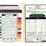 Tajweed Quran with English Translation and Transliteration Pocket Size random colour (8x12) - Darussalam