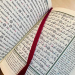 Tajweed Quran with English Translation and Transliteration Pocket Size random colour (8x12) - Darussalam