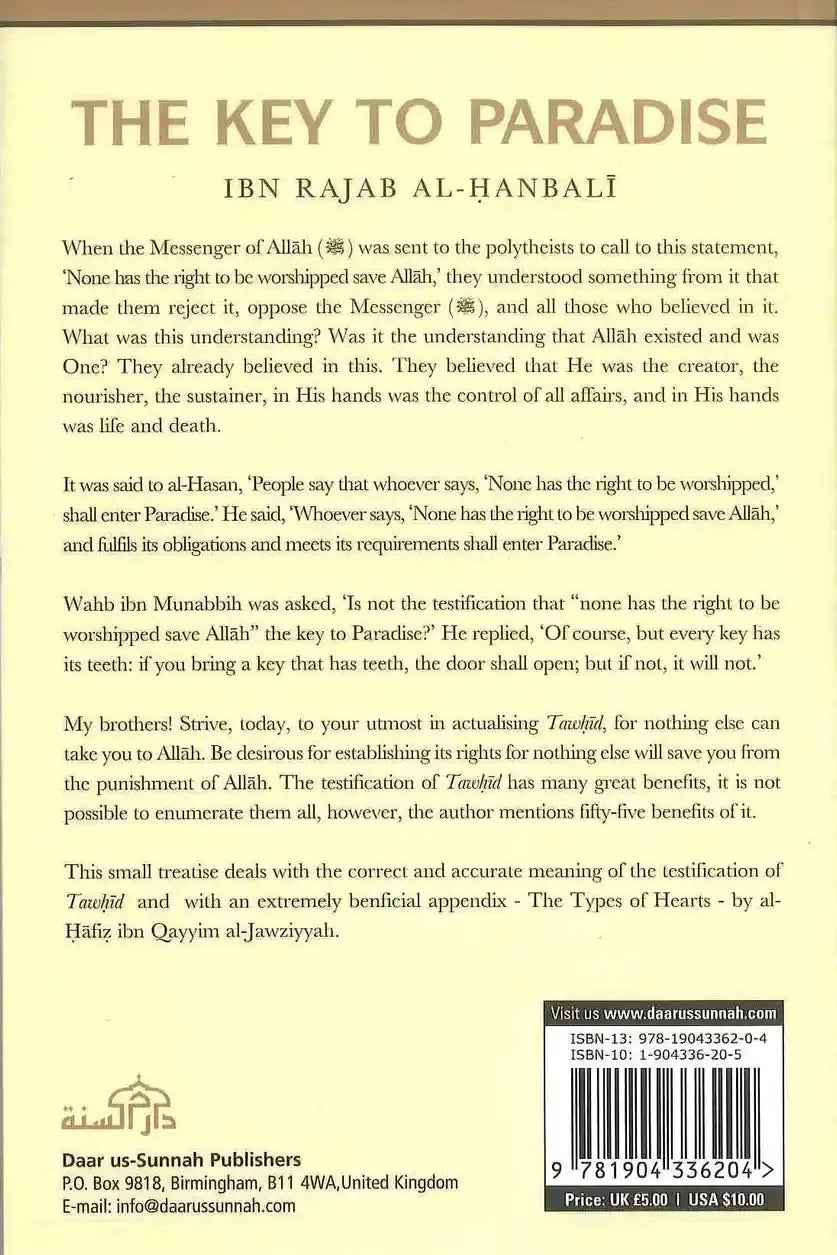 The Key to Paradise - Darussalam