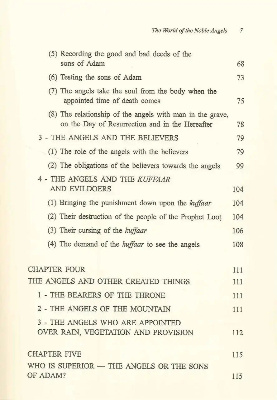 The World of the Noble Angels : Islamic Creed Series 2 - Darussalam