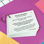 Umrah Dua Cards | Madina | Islamic Gift | Quran | Muslim | Dhikr | Umrah Cards | Dua Cards | Allah | Islam | Children | Arabic - Darussalam